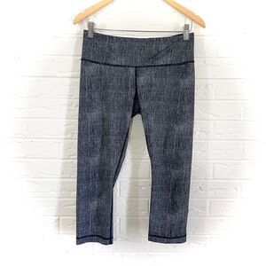 Lululemon Wunder Under Crop Full-On Luxtreme Size 8